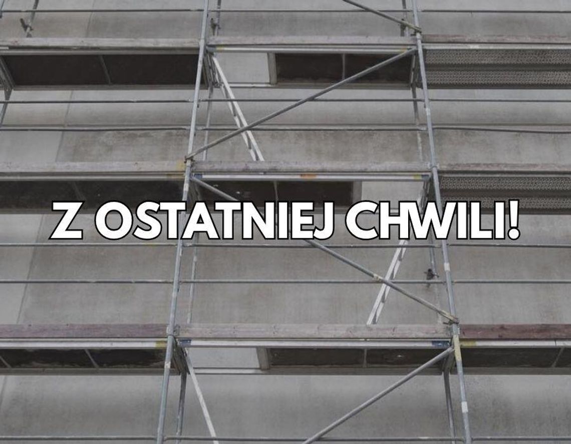 Chełm: 64-latek w ciężkim stanie po upadku z rusztowania