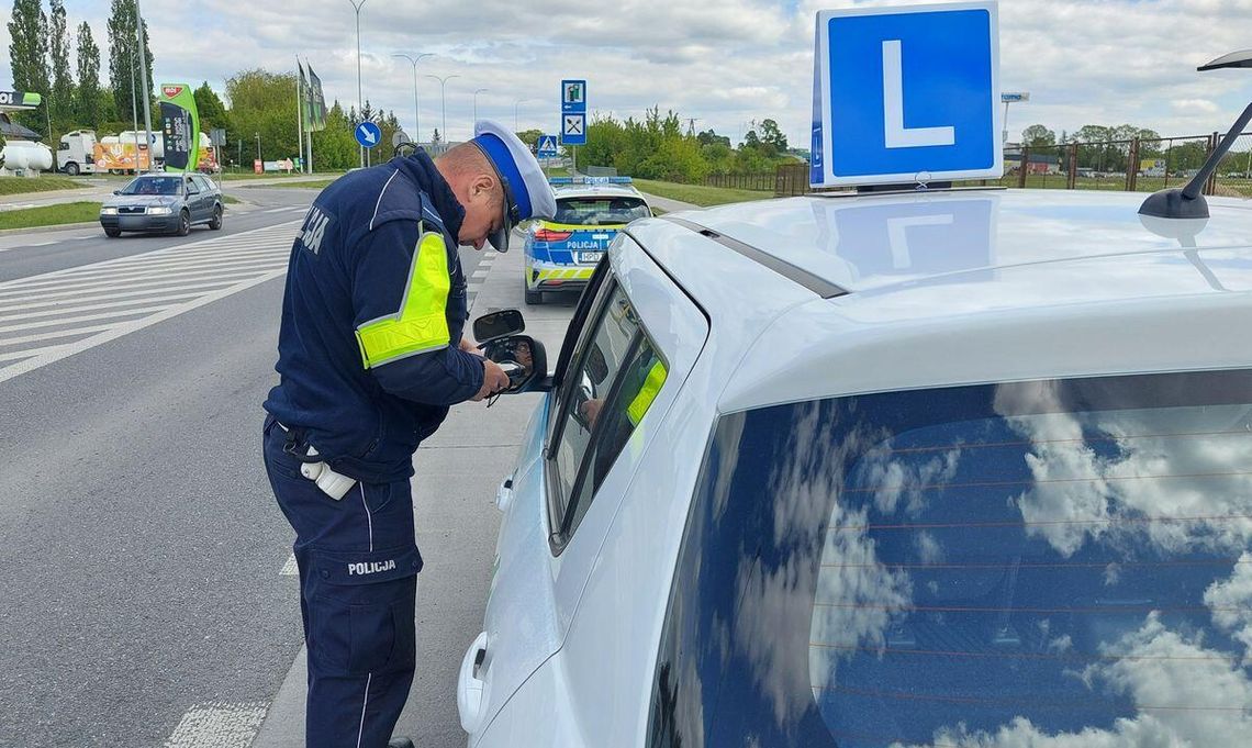 Chełm. Auta do nauki jazdy pod lupą policji. Jeden z instruktorów nie miał uprawnień