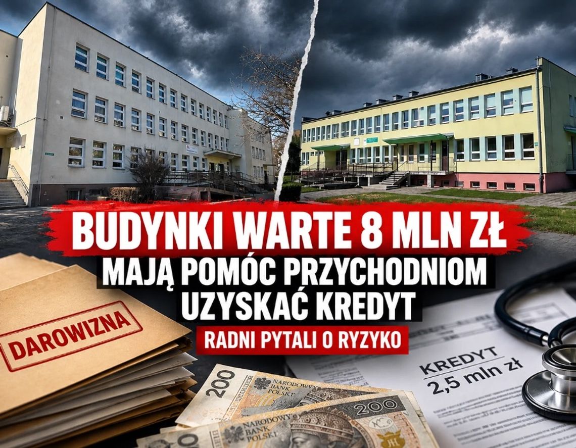 Chełm. Budynki warte 8 mln zł mają pomóc miejskim przychodniom uzyskać kredyt. Radni pytali o ryzyko Rada Miasta Chełm zgodziła się na przekazanie MSP ZOZ nieruchomości przy ul. Wołyńskiej 11 i Połanieckiej 11, wartych łącznie ponad 8 mln zł. Mają one ułatwić placówce uzyskanie kredytu na bieżącą działalność i inwestycje. Decyzja wywołała dyskusję o bezpieczeństwie miejskiego majątku.