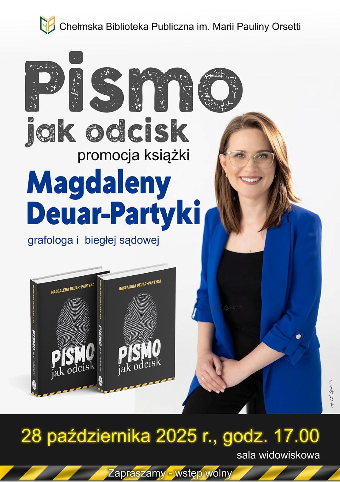 Chełm. Co zdradza pismo? Grafologia w świetle najnowszej publikacji Magdaleny Deuar-Partyki