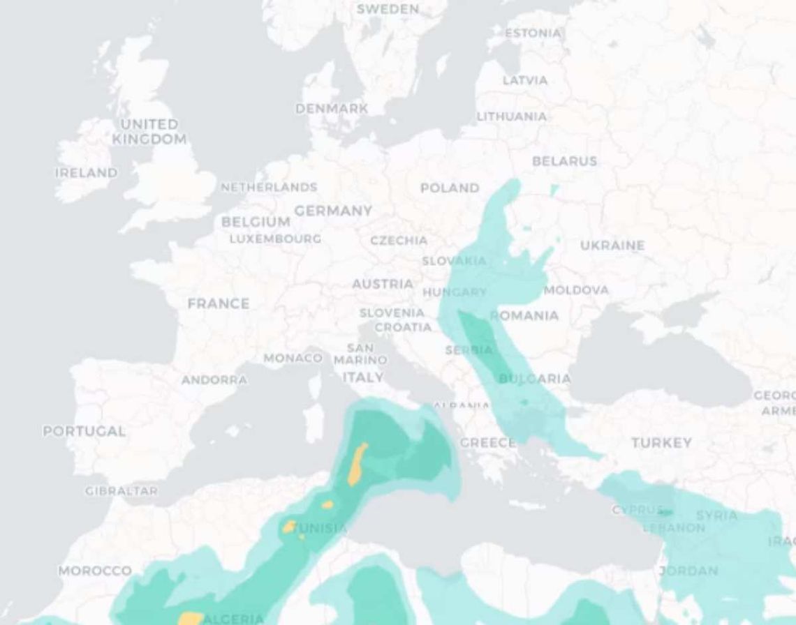 Chełm. Dotarł do nas pył znad Sahary?