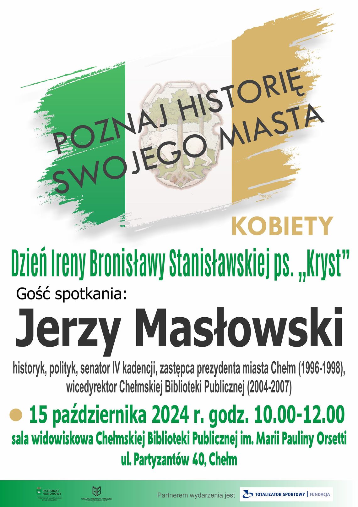 Chełm. Dzień Ireny Bronisławy Stanisławskiej ps. „Kryst” w bibliotece