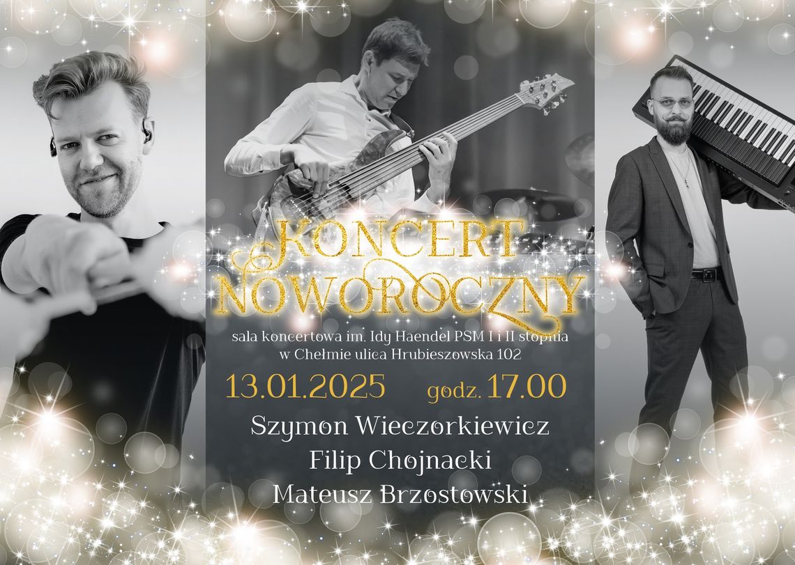 Chełm. Koncert Noworoczny w Szkole Muzycznej