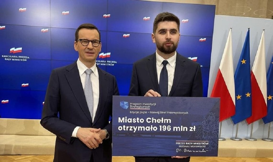 Chełm: Miasto dostało 196 mln zł z Rządowego Funduszu Polski Ład Chełm: Miasto dostało 196 mln zł z Rządowego Funduszu Polski Ład