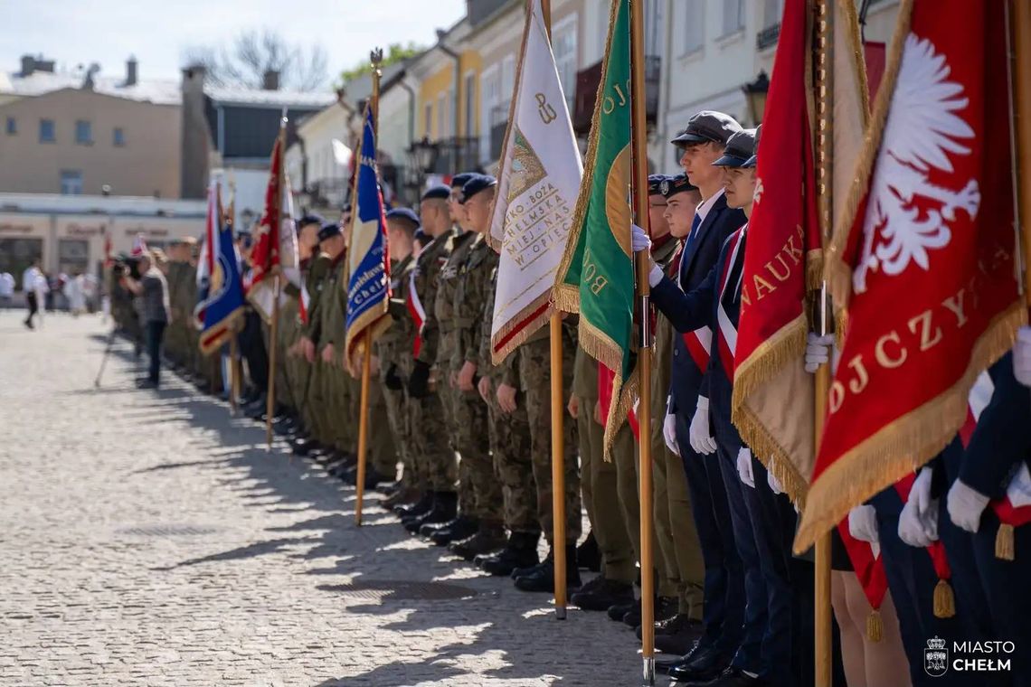 Chełm. Miejskie Obchody 234. Rocznicy Uchwalenia Konstytucji 3 Maja