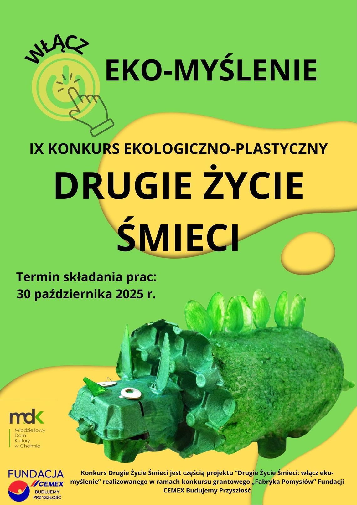 Chełm. Młodzieżowy Dom Kultury zaprasza do ekologicznej rywalizacji