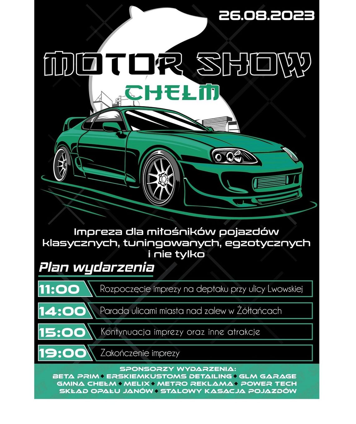 Chełm. Motor Show oraz Motor Show nad zalewem Żółtańce