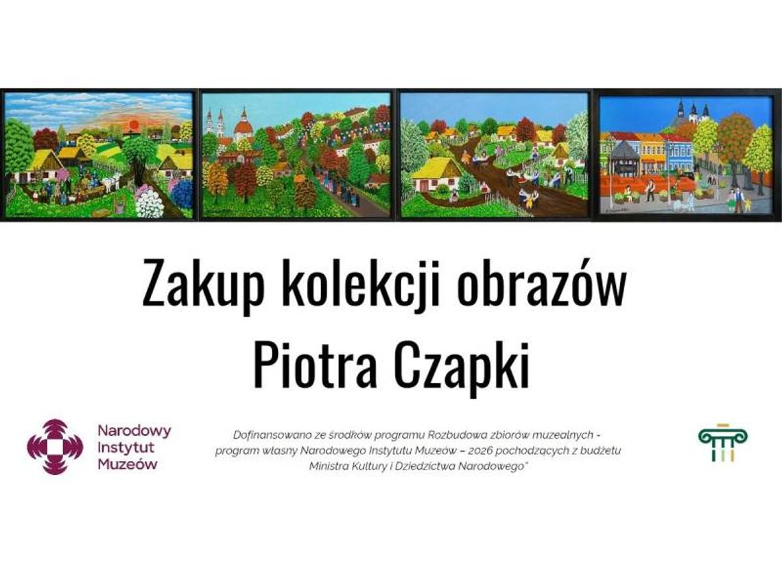 Chełm. Muzeum Ziemi Chełmskiej zakupi dzieła malarza Piotra Czapki Muzeum Ziemi Chełmskiej wzbogaci się o unikalną kolekcję dzieł lokalnego artysty.