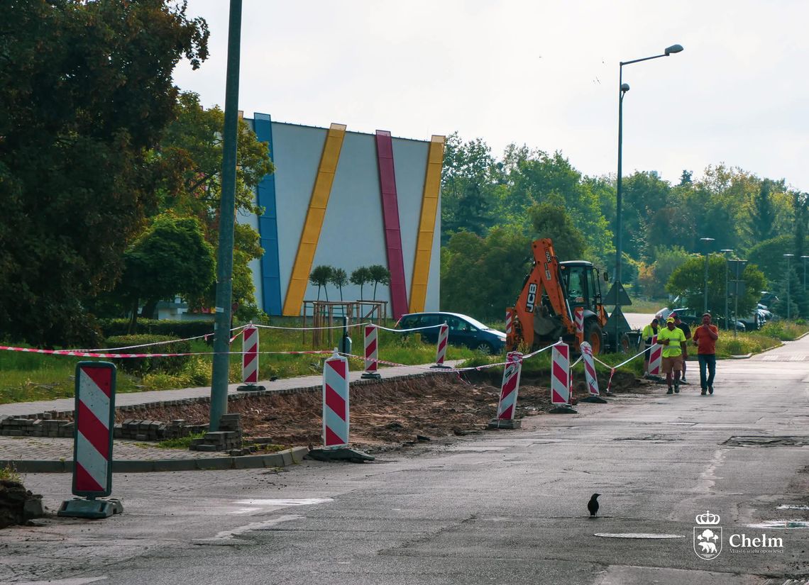 Chełm. Nowy harmonogram prac drogowych. Przesunięto terminy, ale inwestycje trwają