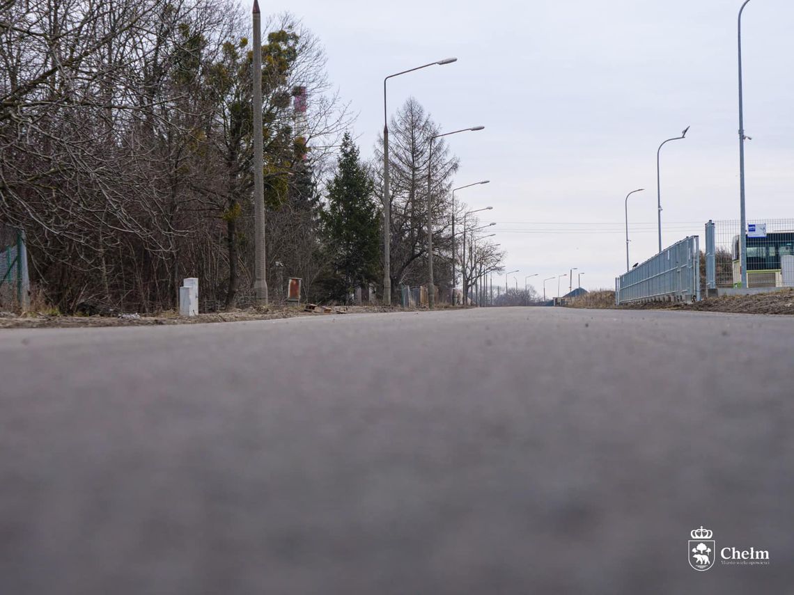 Chełm. Nowy odcinek ul. Towarowej - mieszkańcy cieszą się, ale mają niedosyt