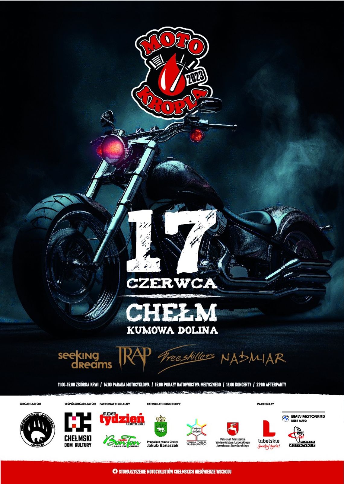 Chełm. Oddaj krew z motocyklistami! Motokropla już w sobotę! Chełm. Oddaj krew z motocyklistami! Motokropla już w sobotę!