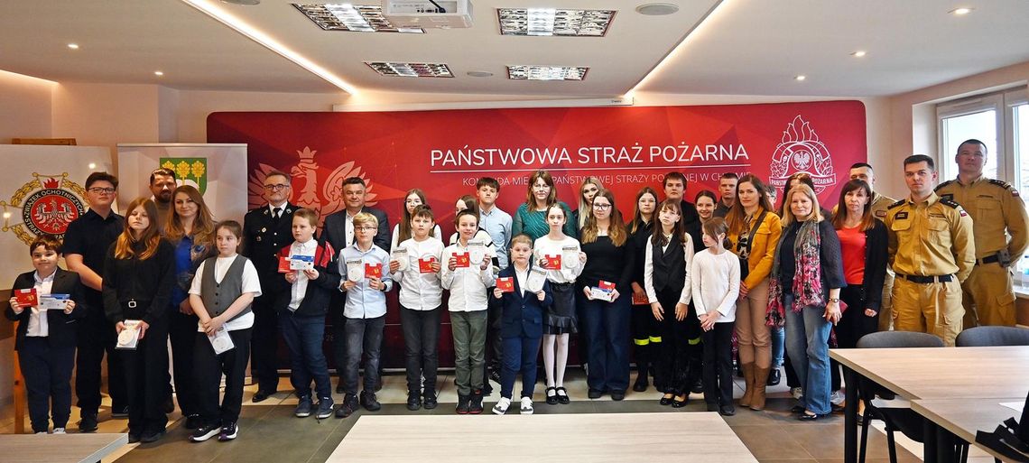 Chełm. Ogólnopolski Turniej Wiedzy Pożarniczej "Młodzież zapobiega pożarom" [ZDJĘCIA]