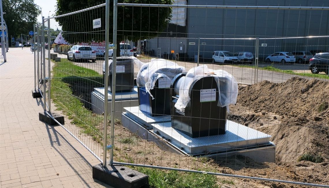 Chełm: Pierwsze podziemne pojemniki na odpady w mieście