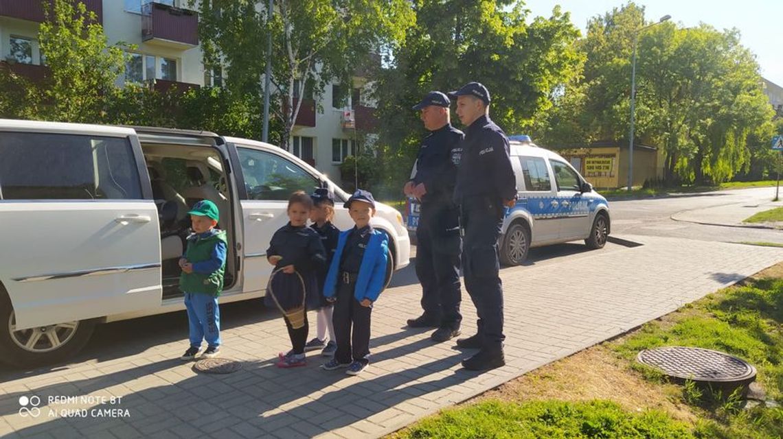 Chełm. Policjanci sprawdzali jak przewożone są dzieci