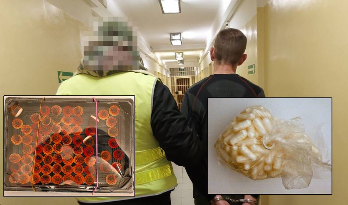 Chełm. Policjanci zabezpieczyli narkotyczne ciastka, żelki i tabletki