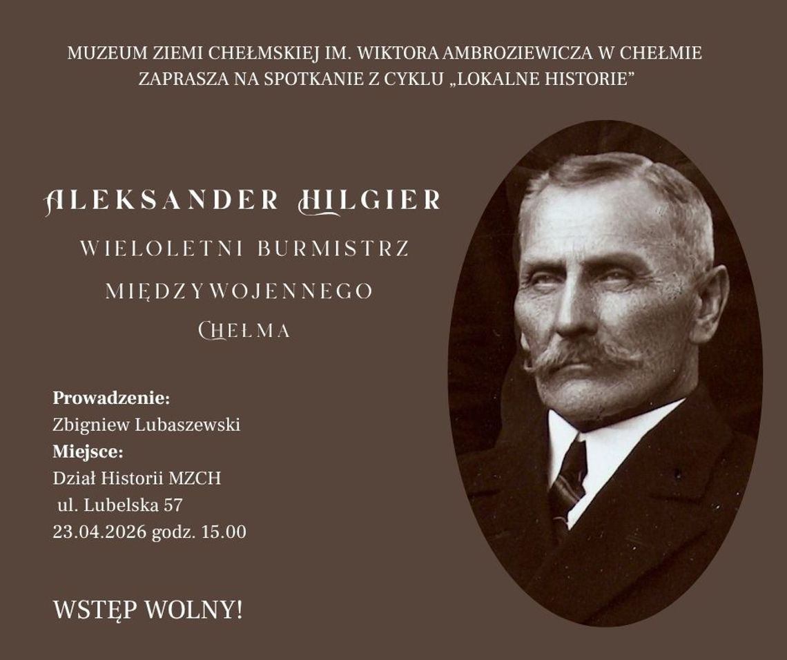 Wydarzenie odbędzie się 23 kwietnia o godzinie 15:00 w siedzibie muzeum przy ulicy Lubelskiej 57.