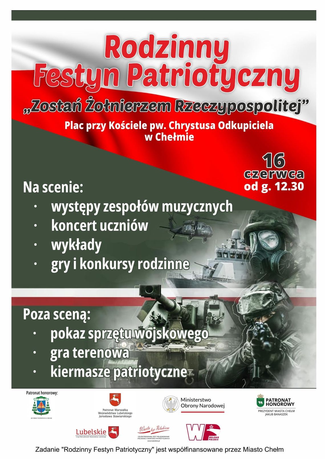 Chełm. Rodzinny Festyn Patriotyczny przy parafii