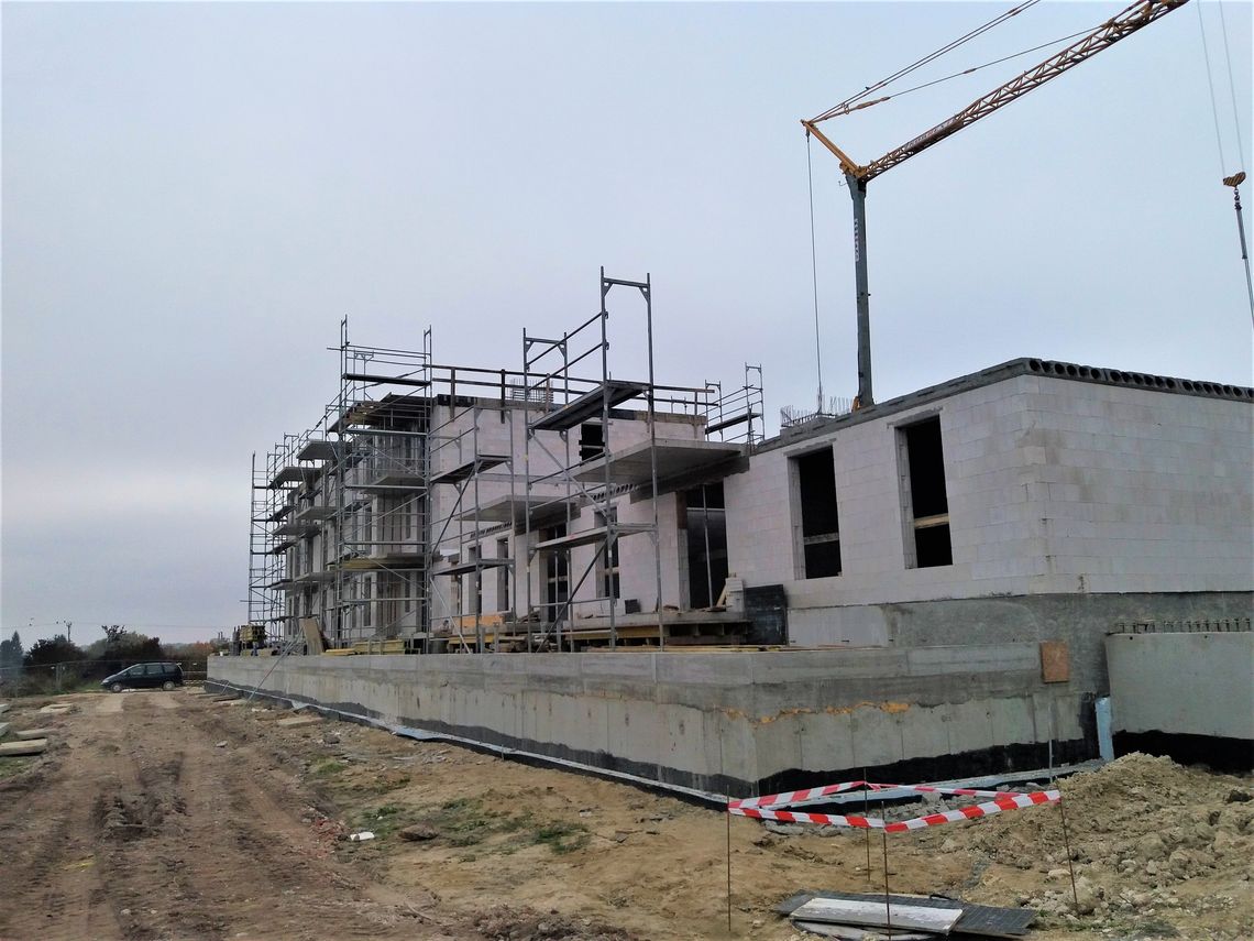 Chełm. Rośnie nowy blok TBS-u. Są jeszcze wolne mieszkania [ZDJĘCIA]