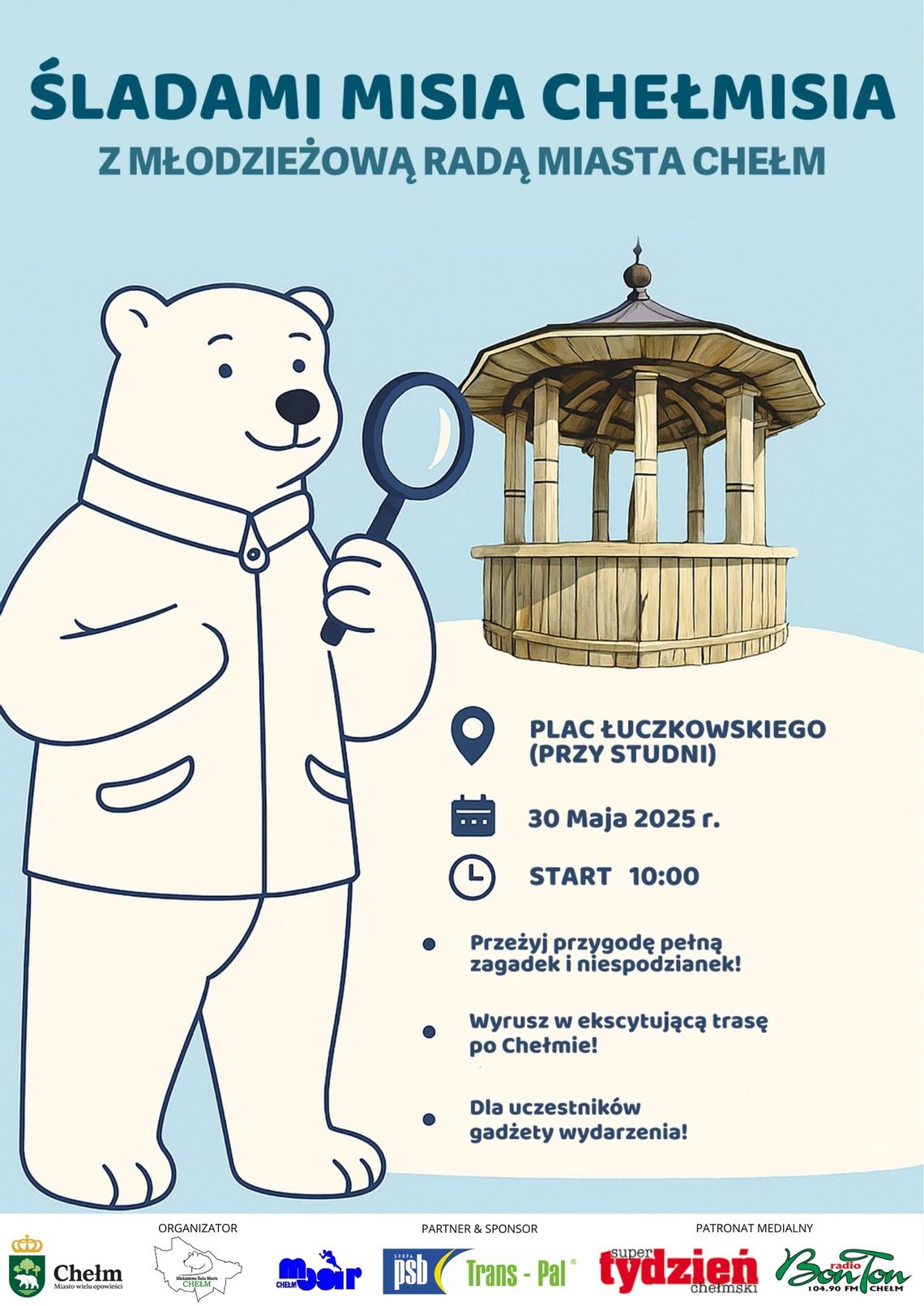 Chełm. „Śladami Misia Chełmisia”, który zaginął kilka dni przed Dniem Dziecka Chełm. „Śladami Misia Chełmisia”, który zaginął kilka dni przed Dniem Dziecka