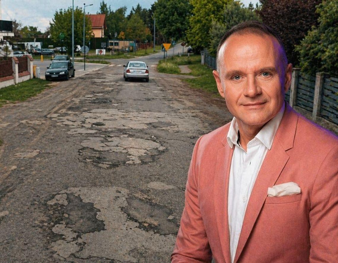 Radny Mariusz Kowalczuk nie odpuszcza i dalej walczy o ulicę Pszenną