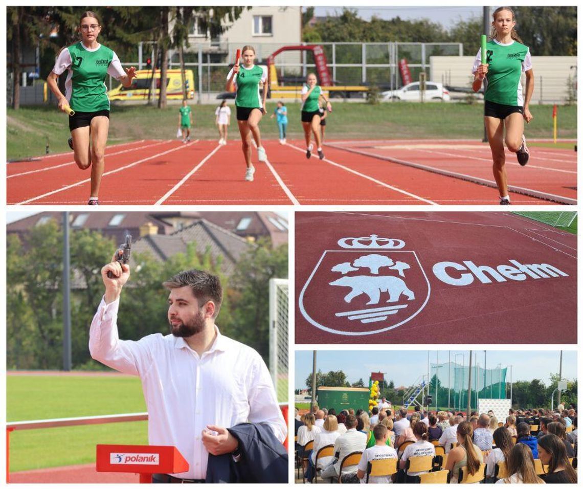 Chełm. Stadion lekkoatletyczny przy II LO otwarty! [ZDJĘCIA]