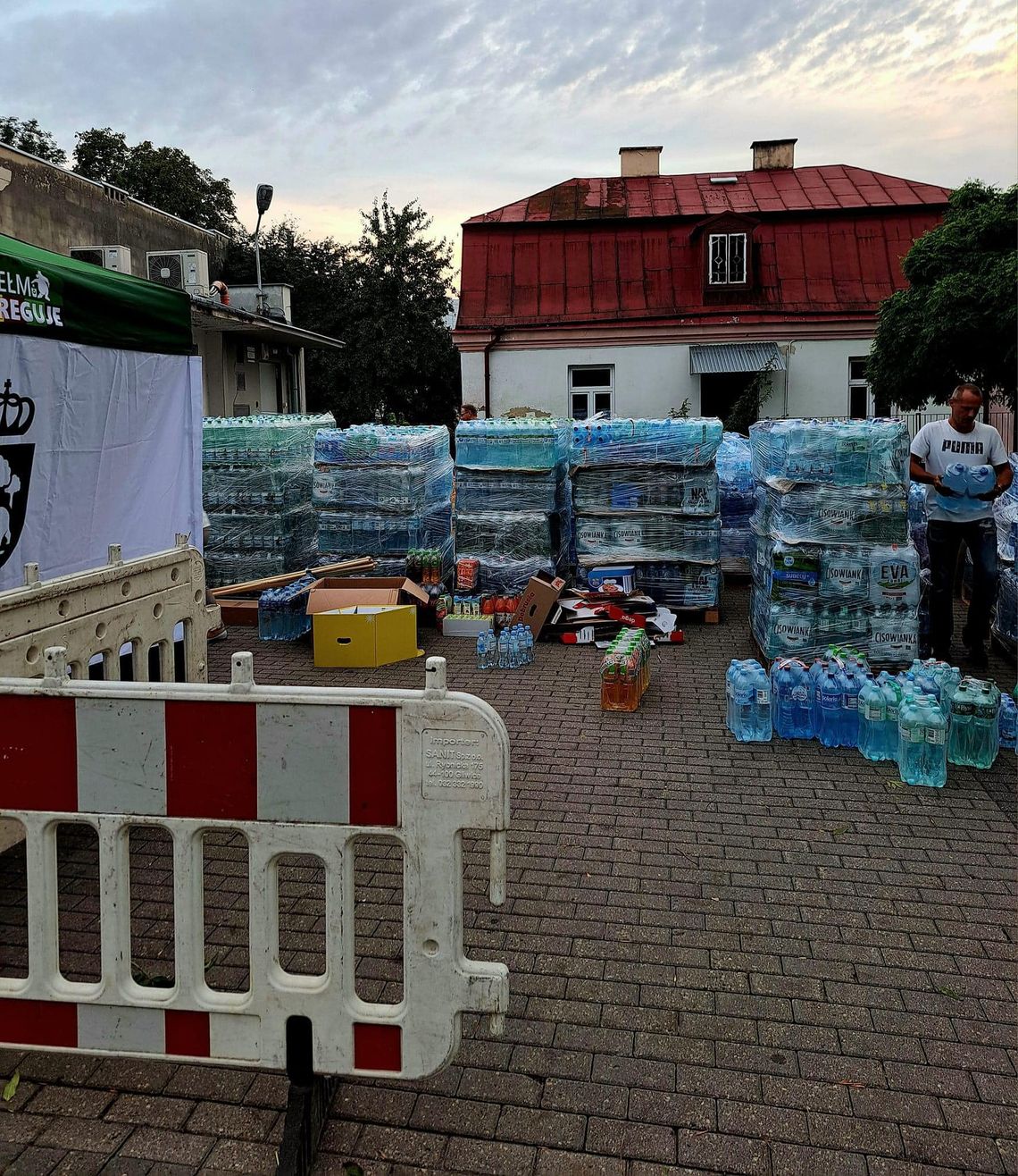 Chełm staje się regionalnym centrum pomocy dla powodzian