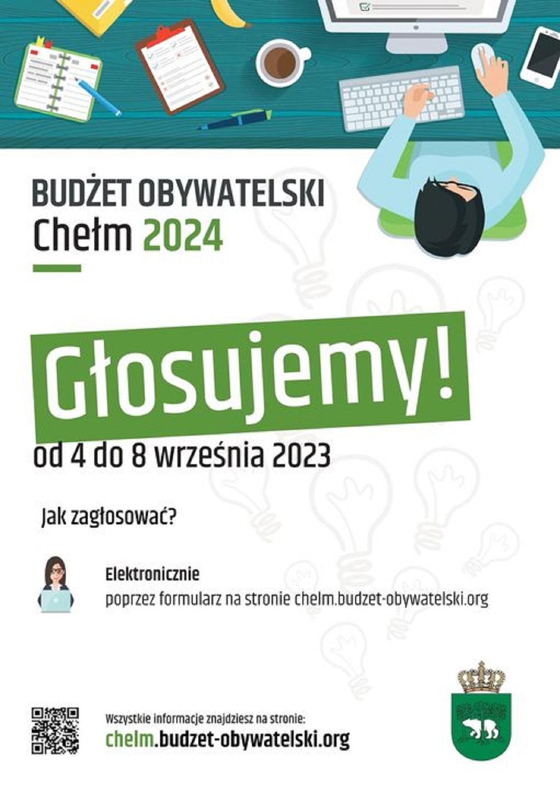 Chełm. Startuje głosowanie na zadania z Budżetu Obywatelskiego