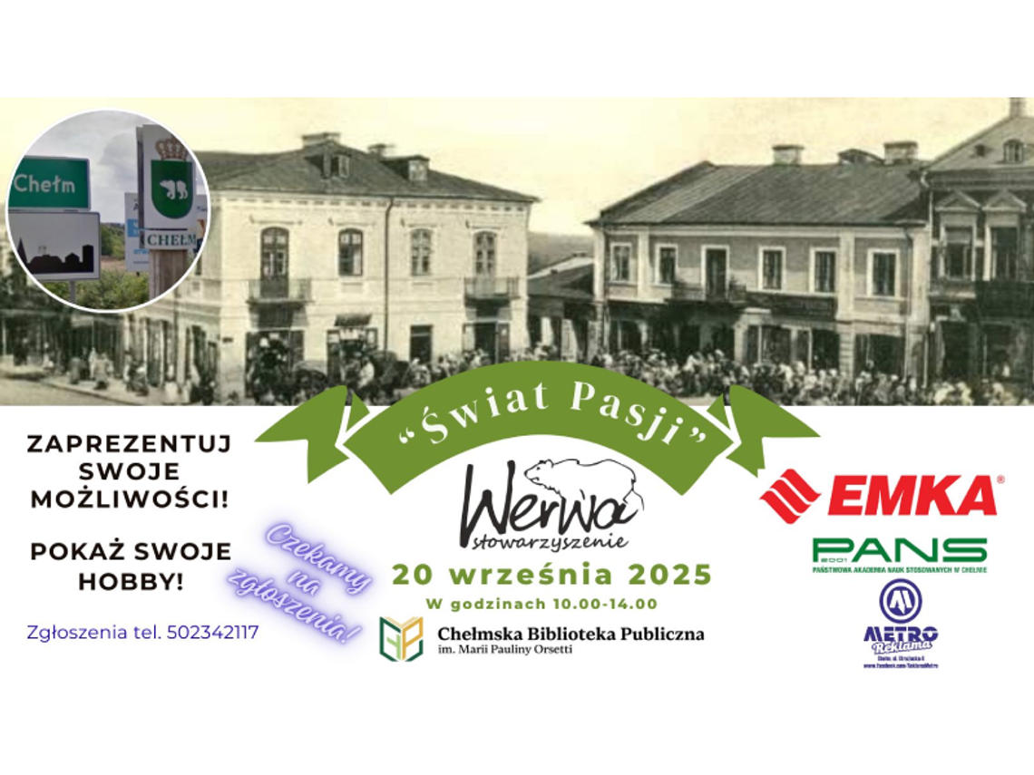 Chełm. "Świat Pasji" w Chełmskiej Bibliotece Publicznej
