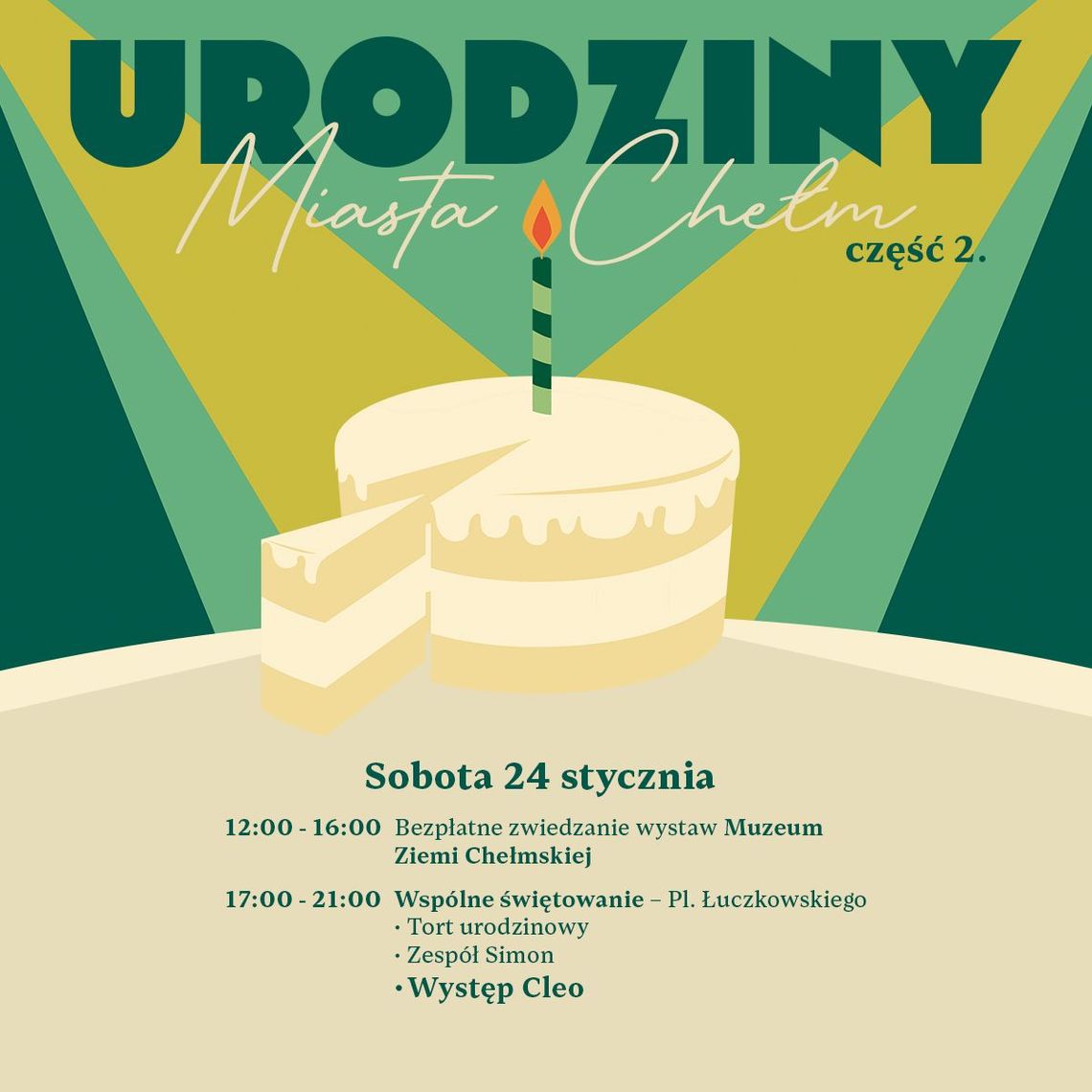 Trwają oficjalne obchody 634. urodzin Chełma.