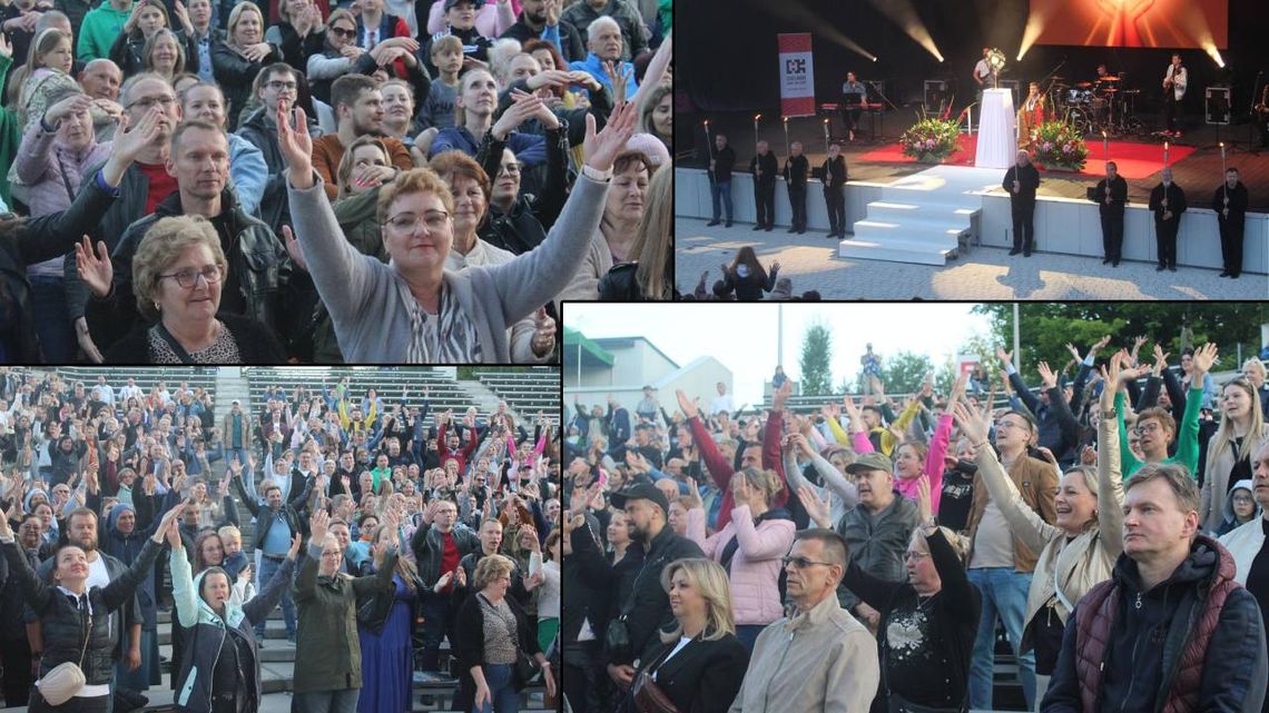 Chełm. Tak chełmianie na Wieczorze Chwały wielbili Jezusa Chrystusa [ZDJĘCIA + FILMY]