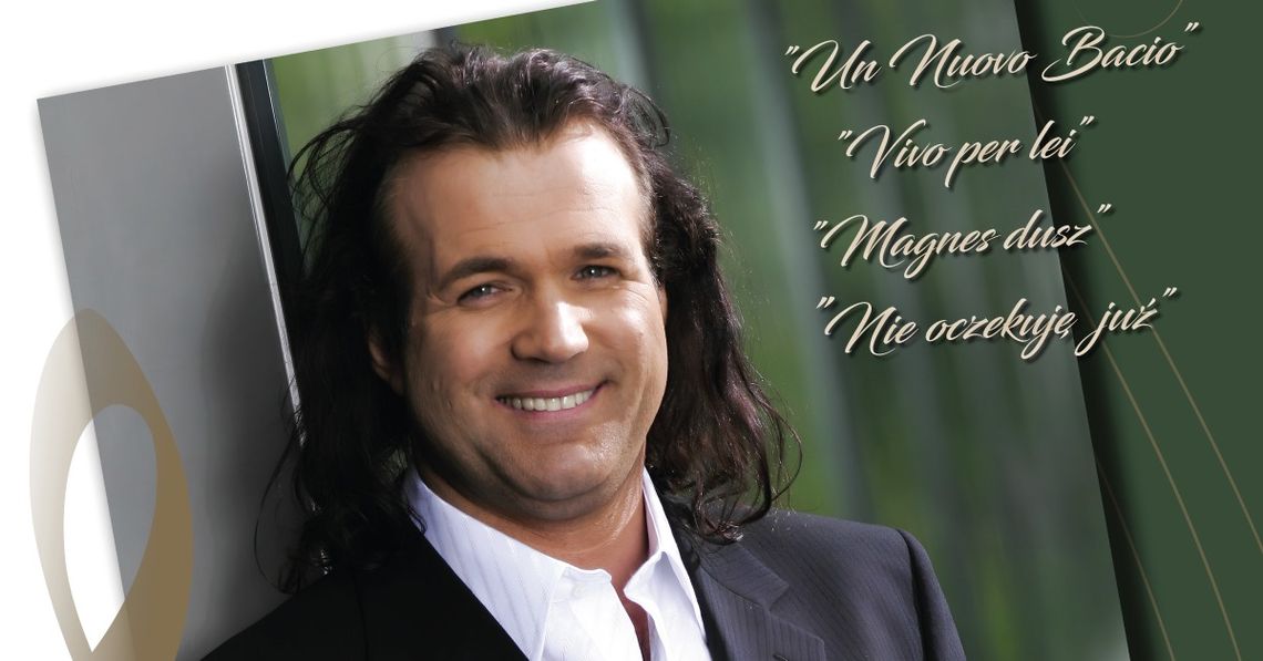 7 lutego o godz. 18:00 artysta wystąpi w Chełmie wraz z zespołem i chórkami, oferując publiczności wieczór pełen emocji, wzruszeń i ponadczasowych melodii.