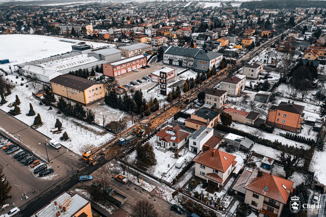 Chełm. Trwa remont trzech ulic za niemal 9 milionów złotych