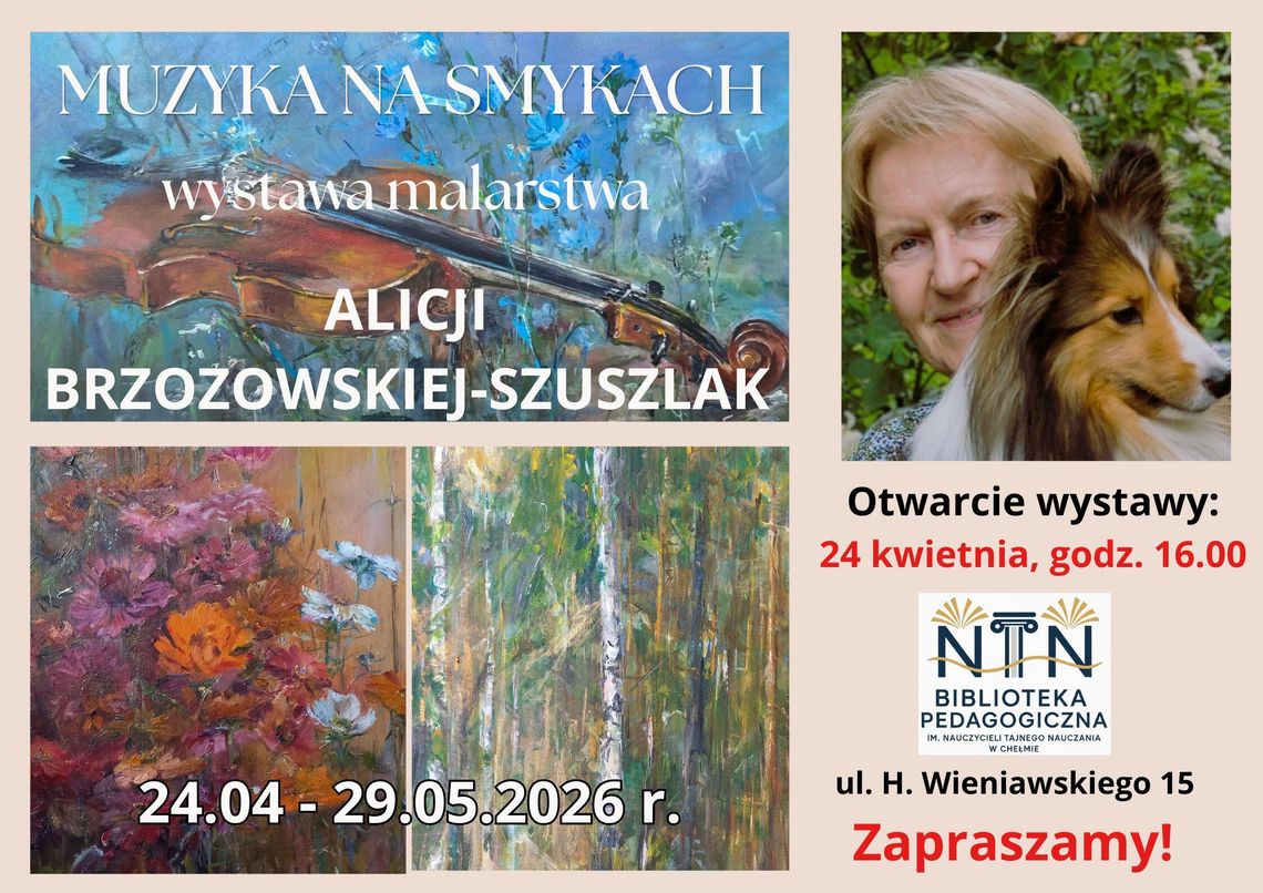 Wernisaż odbędzie się 24 kwietnia o godzinie 16:00