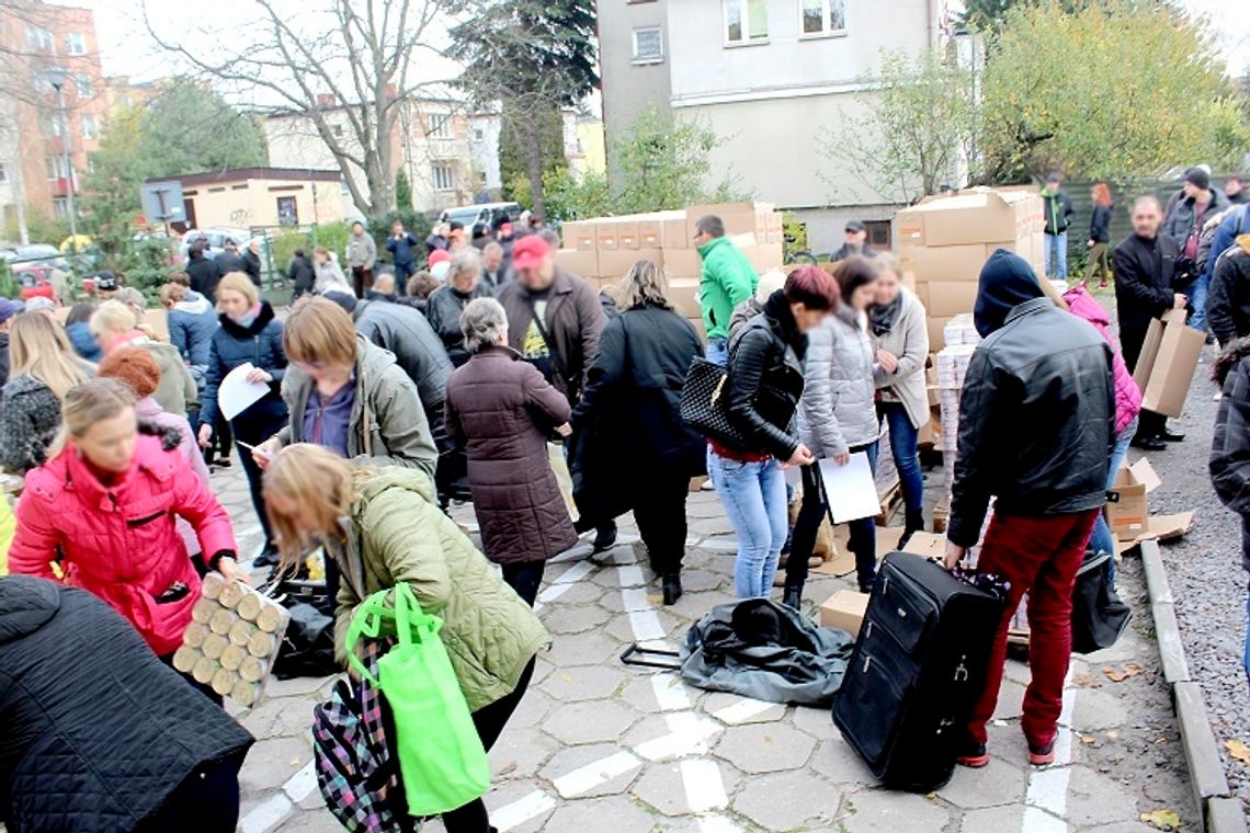 Chełm: Z darami odjeżdżali taksówkami