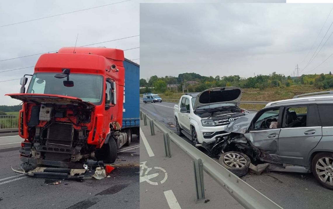 Chełm. Zderzenie trzech pojazdów na ulicy Wschodniej. Uwaga! Zorganizowano objazdy