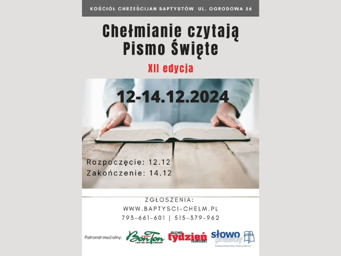 Chełmianie Czytają Pismo Święte