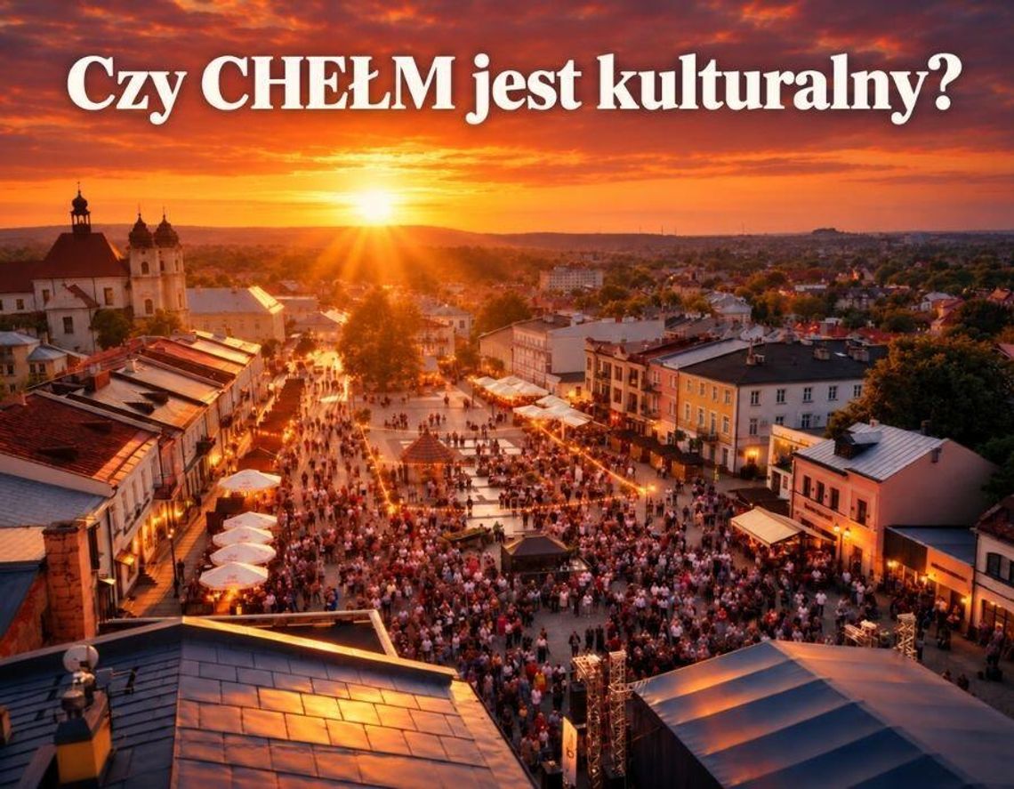 Chełmianie mniej czytają, ale tłumnie chodzą na imprezy