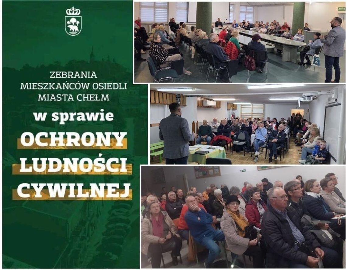 W Chełmie cykl spotkań o bezpieczeństwie. Dyrektor Trusiuk: „Nie dlatego o tym mówimy, że wojna jest za pasem”