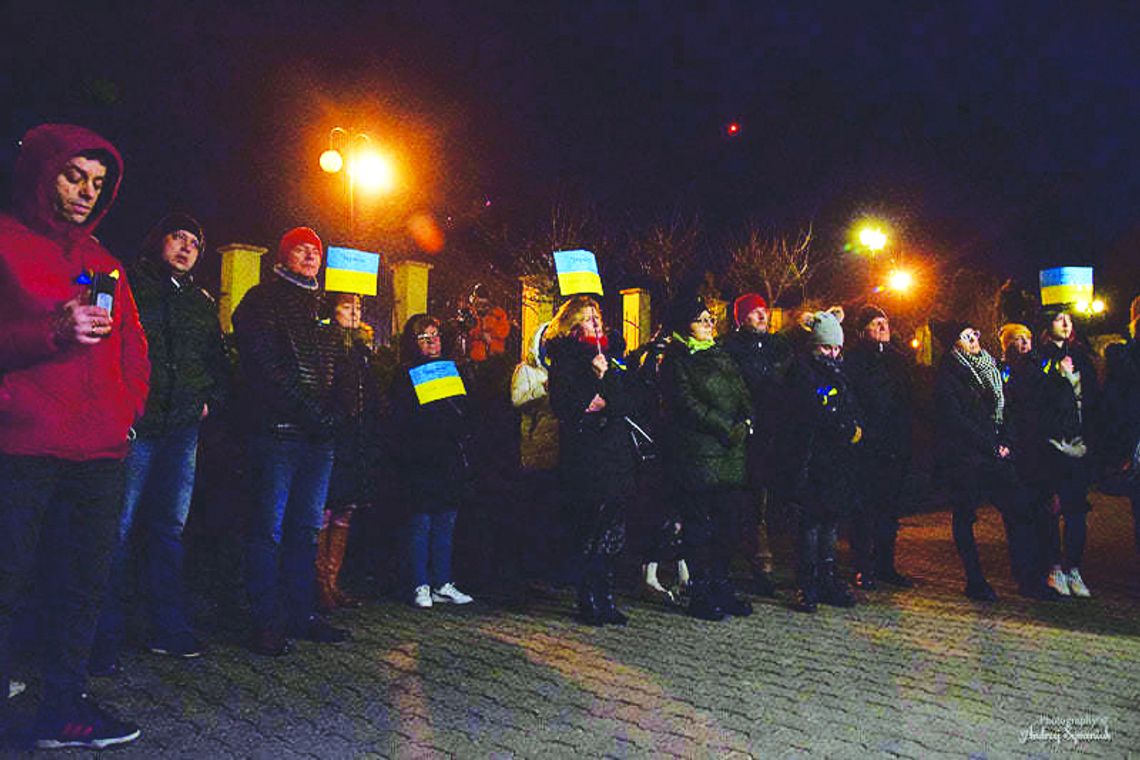 Chełmianie solidarni z Ukrainą