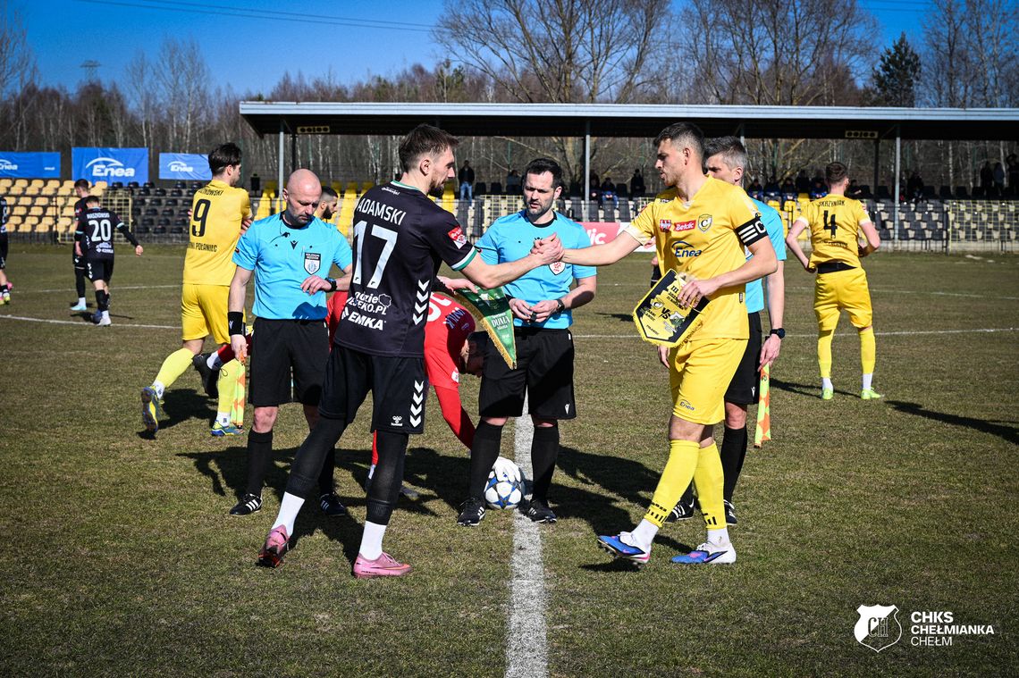 Chełmianka Chełm z jednym punktem na wyjeździe Chełmianka Chełm