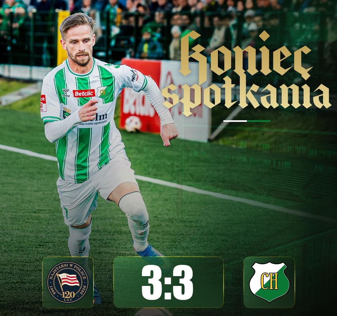 Chełmianka tylko z remisem. Awans się oddala Chełmianka Chełm