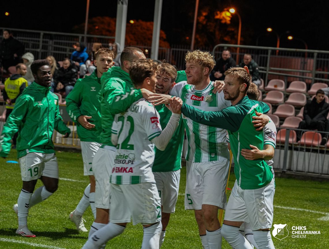 Chełmianka wraca na zwycięską ścieżkę. Biało-zieloni pokonali KSZO Ostrowiec Świętokrzyski 3:1 Chełmianka wraca na zwycięską ścieżkę. Biało-zieloni pokonali KSZO Ostrowiec Świętokrzyski 3:1