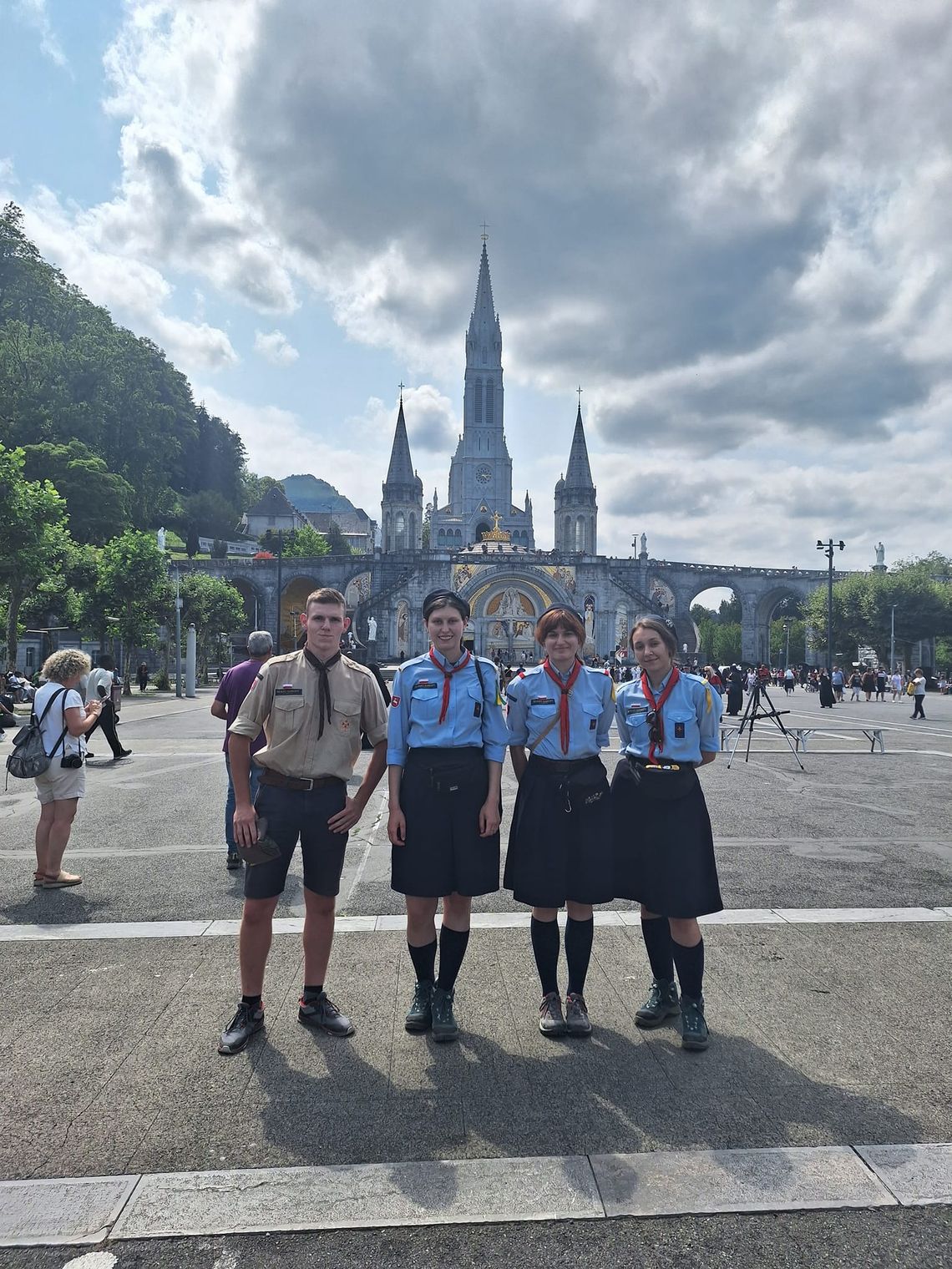 Chełmscy Skauci Europy w drodze na Światowe Dni Młodzieży Chełmscy Skauci Europy w drodze na Światowe Dni Młodzieży