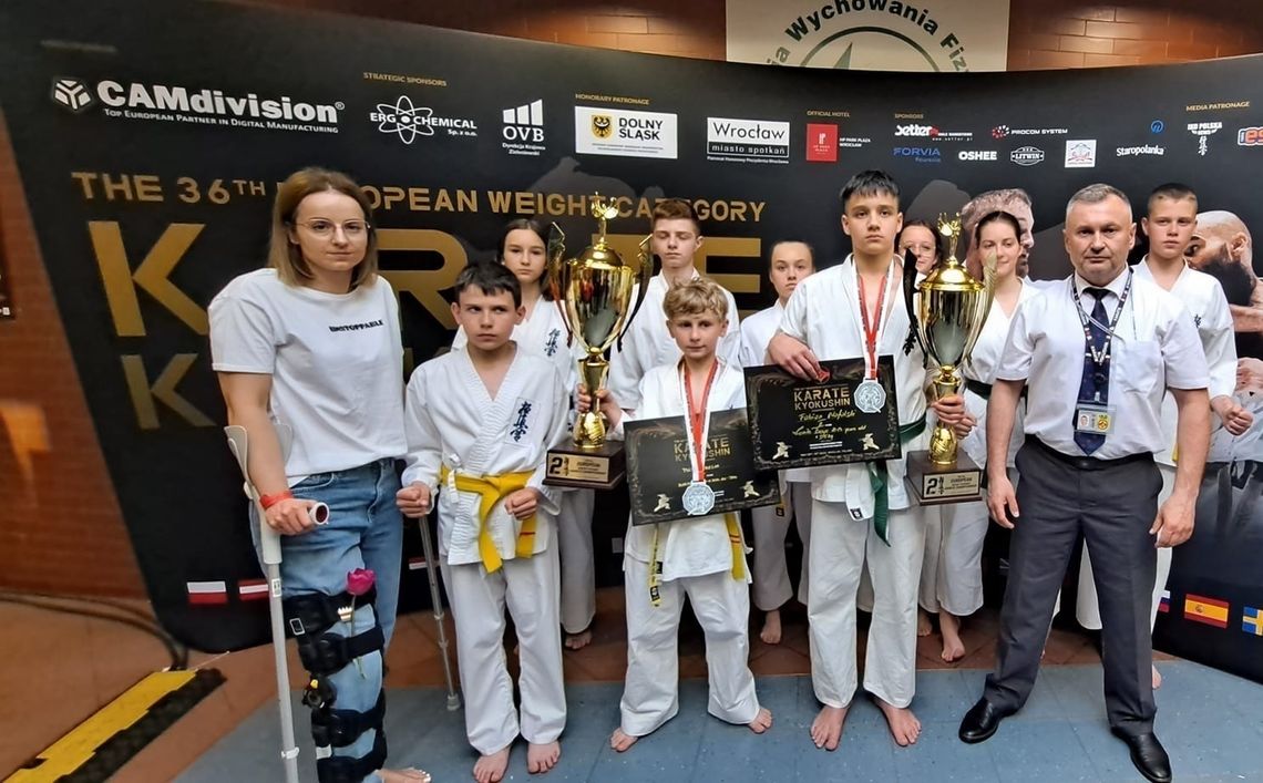 Chełmska Szkoła Karate Kyokushin Satori z górą medali