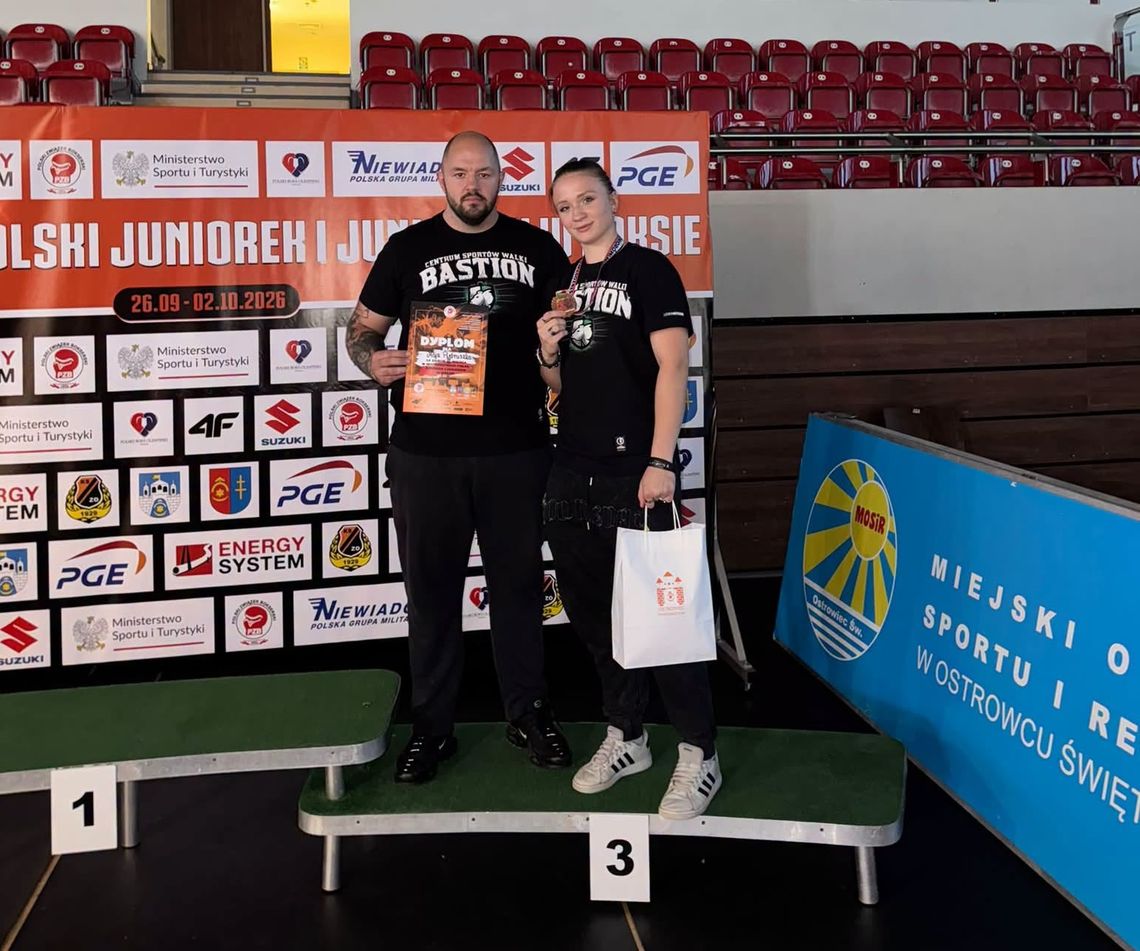 Chełmski Bastion z medalem czempionacie Centrum Sportów Walki Bastion w Chełmie