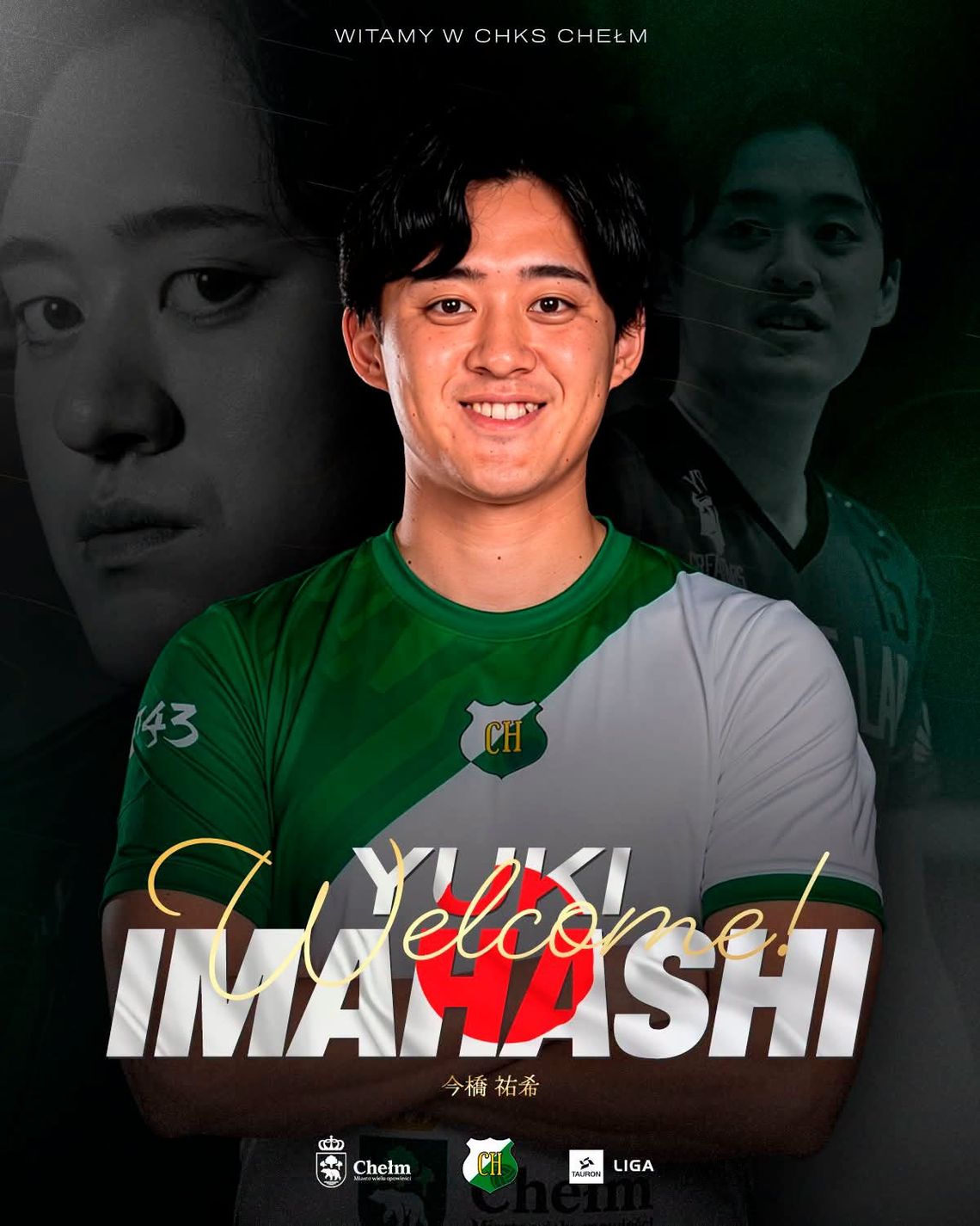 ChKS Chełm się wzmacnia. Yuki Imahashi w składzie Yuki Imahashi