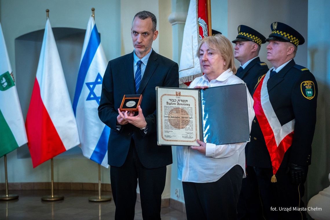Cześć ich pamięci! Bohater z Chełma uhonorowany najwyższym odznaczeniem Izraela