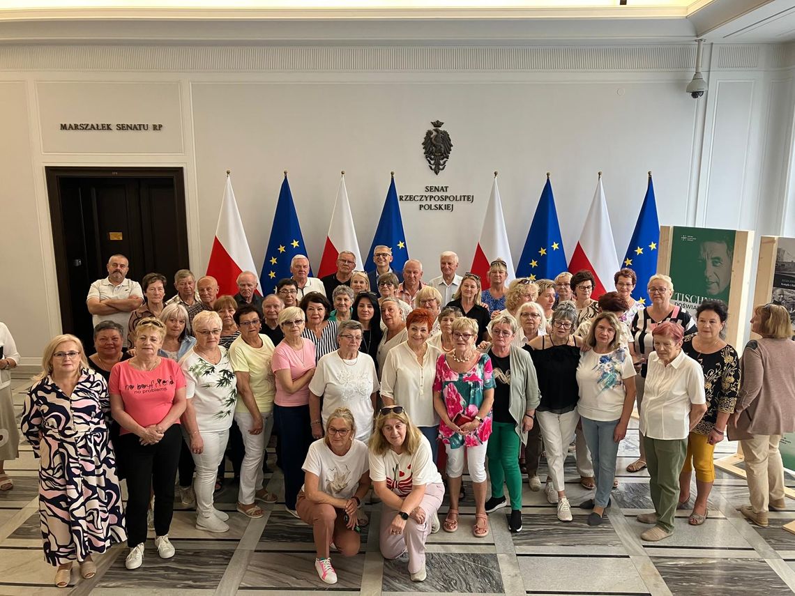 Emeryci z Chełma z wizytą w polskim Parlamencie [ZDJĘCIA]