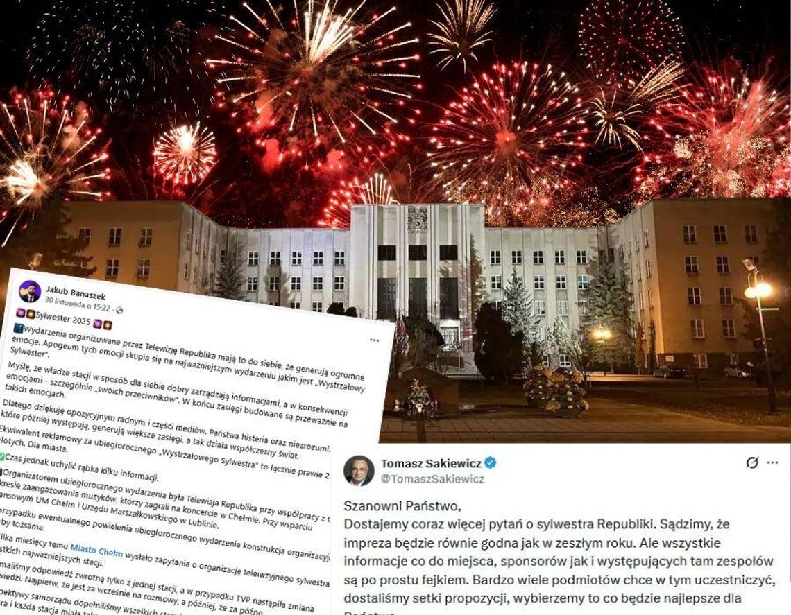 Czy sylwester z Republiką w Chełmie to fejk? Czy sylwester w Chełmie znów będzie znany w całej Polsce? Wątpliwości jest coraz więcej...