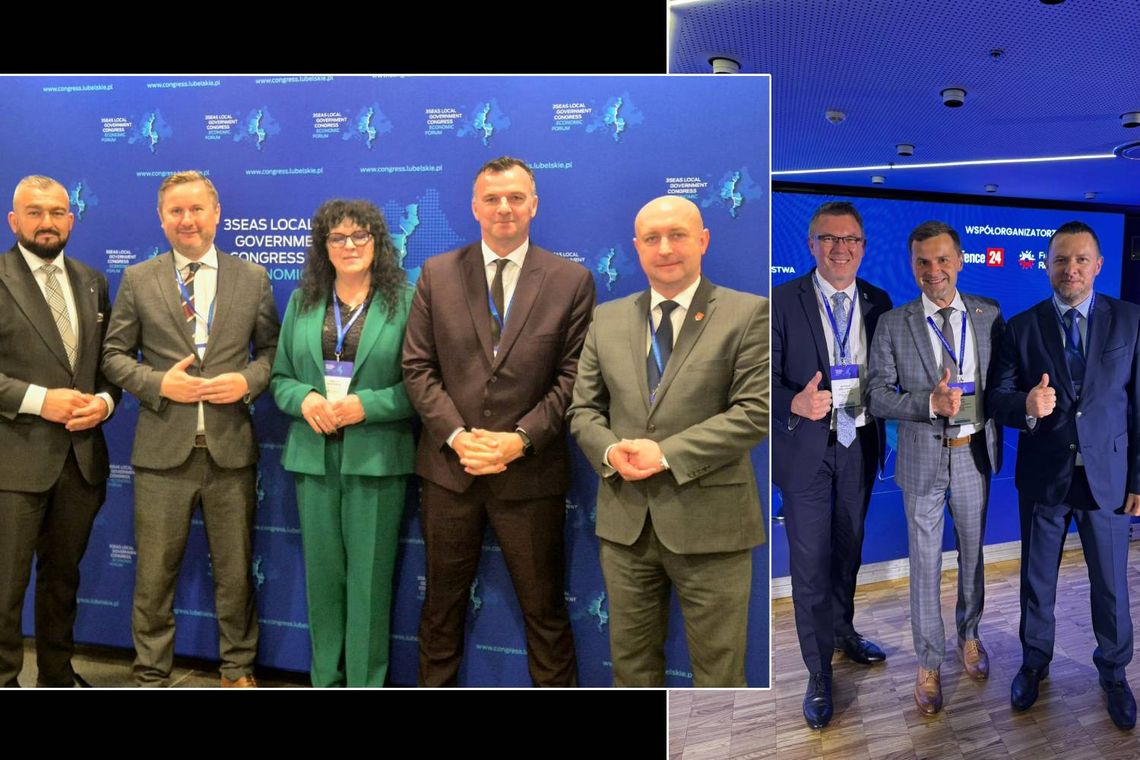 Delegacja Ziemi Włodawskiej na Kongresie Trójmorza w Lublinie